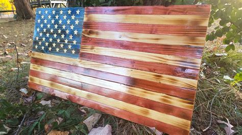 Rustic American Flag