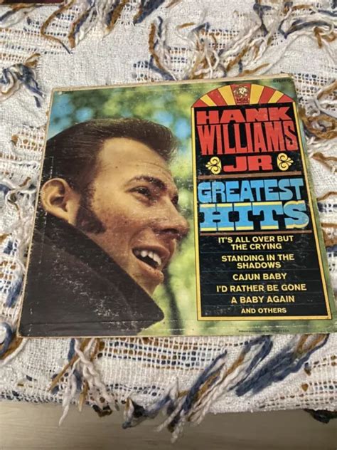 Hank Williams Jr Greatest Hits Vinile Lp 1969 Mgm Records Se4656