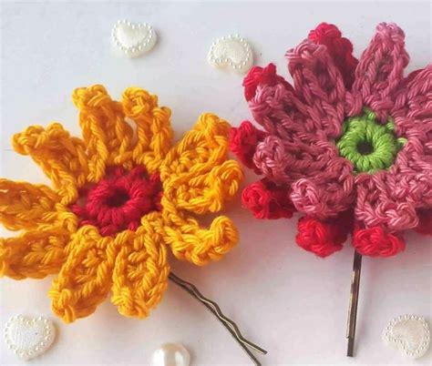 35 Stunning And Easy Crochet Flower Patterns For All Crocheters Stitch11