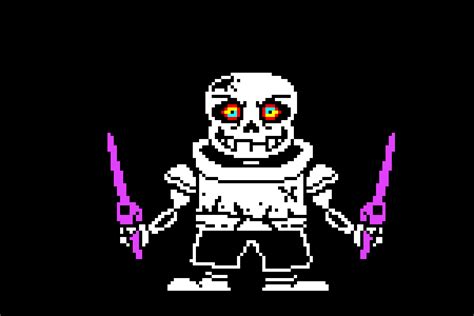 Pixilart Dusttrust Sans Sprite By SamuelSebic