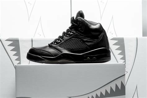 Air Jordan 5 Premium Black Releasing Soon Nice Kicks