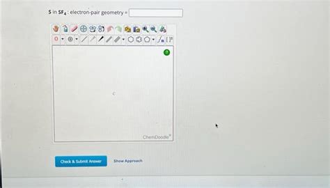 Solved S in SF4 : electron-pair geometry = | Chegg.com