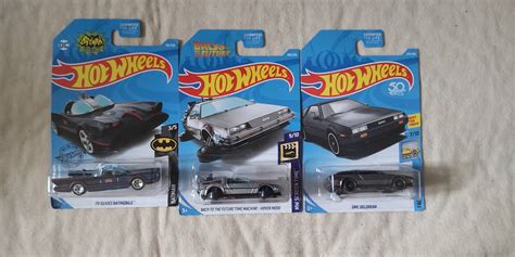 Yahoo オークション Hot Wheels バットモービル デロリアン 3台セッ