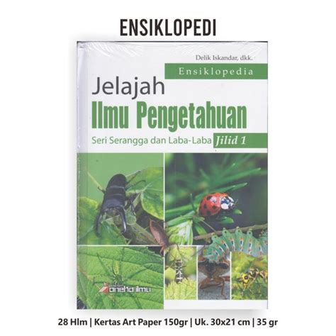 Ensiklopedi Anak Ensiklopedia Jelajah Ilmu Pengetahuan Seri Serangga