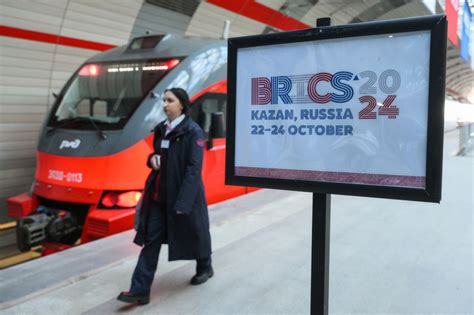 Preparations For Th Brics Summit In Kazan Brics Summit Photobank