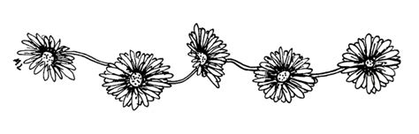 Flower Chain Drawing at GetDrawings | Free download