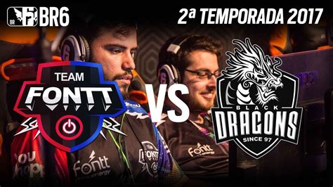 Br6 Team Fontt Vs Black Dragons Final 2ª Temporada 2017 Rainbow