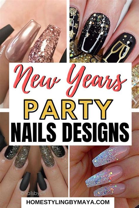 Top Most Beautiful New Years Nails Designs For New Years