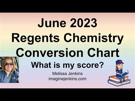 June Chemistry Regents Exam Conversion Chart Youtube