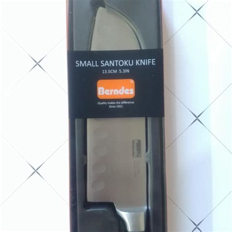 Berndes Knives - 17cm Large Santoku, 19.5cm Cook's Knife, 13.5cm Small ...