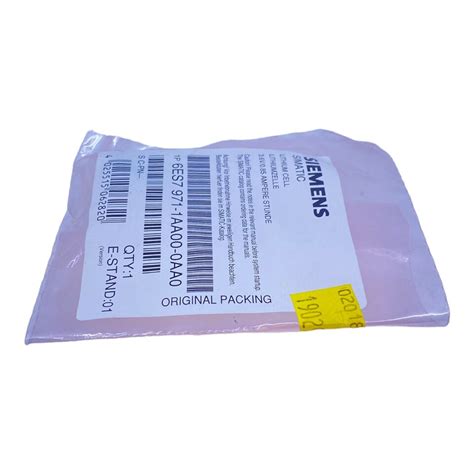 Siemens 6ES7971-1AA00-0AA0 Batterie für S5-90U Lithiumzelle VE: 2stk ...