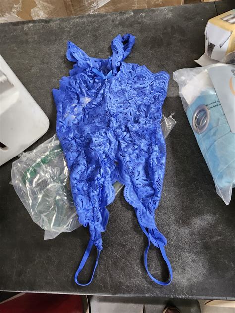 Size L Women One Piece Lingerie Sexy Teddy Lingerie V Neck Sexy Bodysuit Lace Nightie Ez Auction