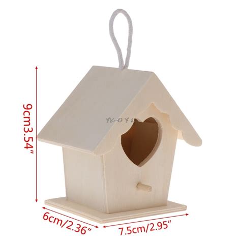 Kreative Holz Haus Vogel Nest Nat Rliche Holz Haus Grandado