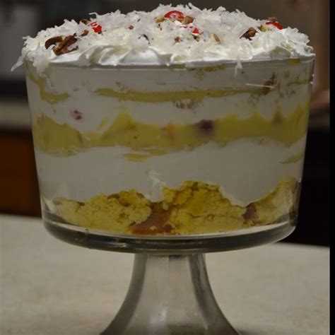 My Pineapple Punch Bowl Truffle Cake Yummy Trifles For All