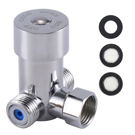 G Hot Cold Water Mixing Valve Thermostatic Mixer Temperature Control For Automatic Faucet