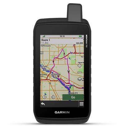 Garmin Montana 700 Handheld Hiking GPS Rekreasi Luar Ruangan