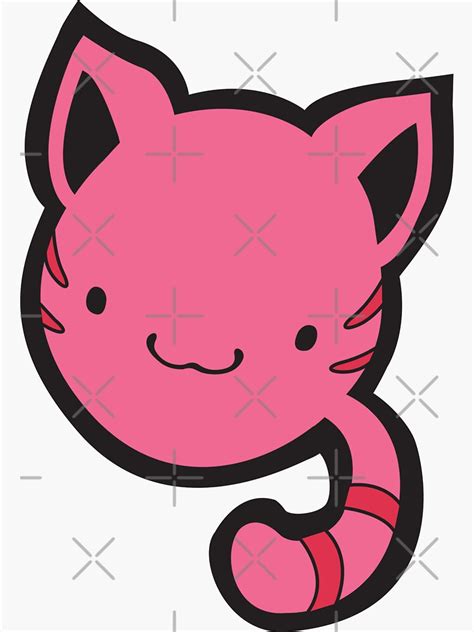 Slime Rancher Pink Tabby Largo Slime Sticker For Sale By Sunriya Redbubble