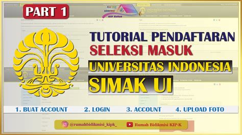 Tutorial Pendaftaran Seleksi Masuk Universitas Indonesia Simak Ui Part Hot Sex Picture