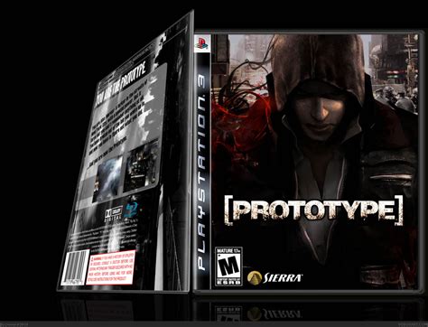 Viewing full size Prototype box cover