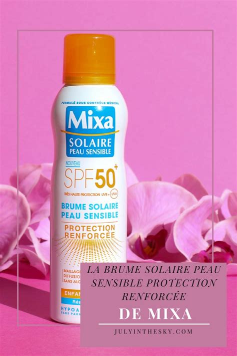 La Brume Solaire Peau Sensible De Mixa July In The Sky