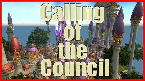 Calling Of The Council World Of Warcraft Quest Guide Horde Youtube