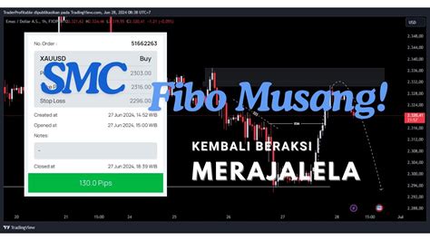 REVIEW XAUUSD Jumat 28 Juni 2024 BUYER KENCANG MASUKNYA BIKIN