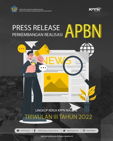 Press Release Perkembangan Realisasi Apbn Lingkup Kerja Kppn Majene