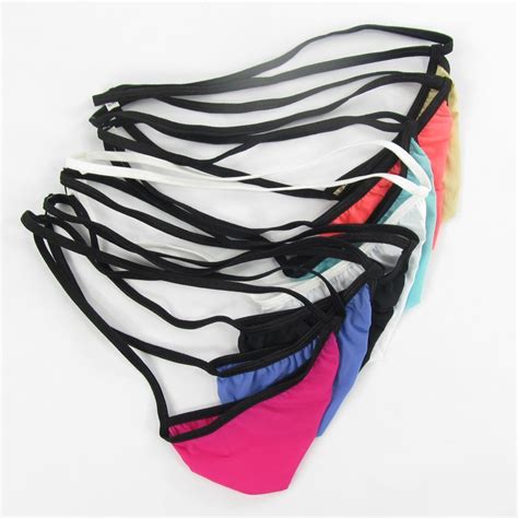 G Hot Mens Teardrop String Thong Pouch Colors Ebay