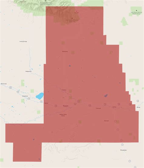 Montana Golden Valley County - AtlasBig.com