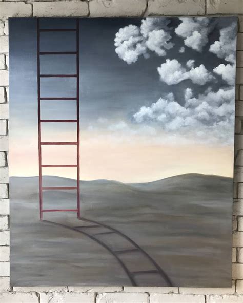 Stairway to heaven Painting by Evsigneeva Tatyana | Saatchi Art