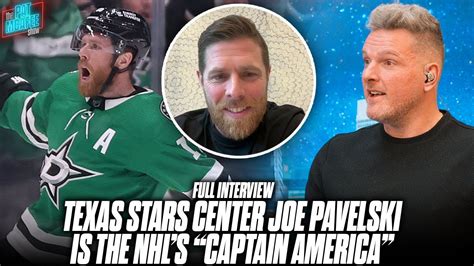 Dallas Stars Center Joe Pavelski Is The Nhl S Captain America Youtube