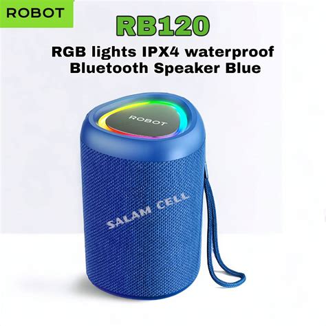 Speaker ROBOT RB120 RGB Lights IPX4 Waterproof Bluetooth 5 3 Speaker