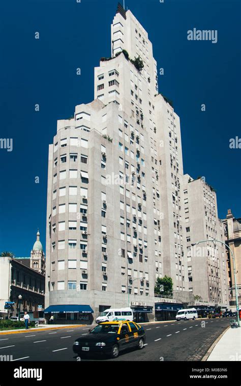 BUENOS AIRES, ARGENTINA-MARCH,11: view of the Kavanagh Building, Art Deco skyscraper, on the 11 ...