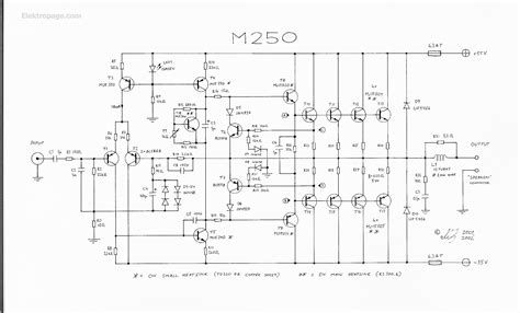 600 Watt Power Amplifier Circuit Diagram