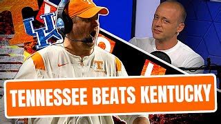 Kentucky Vs Tennessee Josh Pate Rapid Reaction Late Kick Cut By