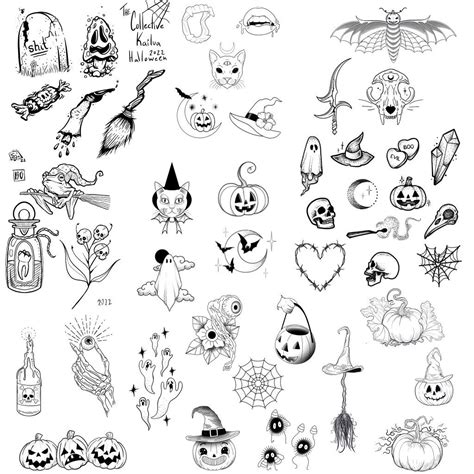 Pin By Brittany Erdmann On Ink Piercings Cute Halloween Tattoos