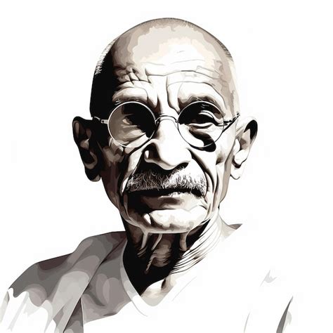 Premium Ai Image Mahatma Gandhi Indian Independence Fighter October