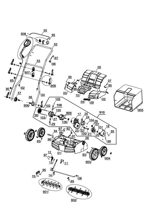 GE SA 1640 Elektro Vertikutierer Lüfter