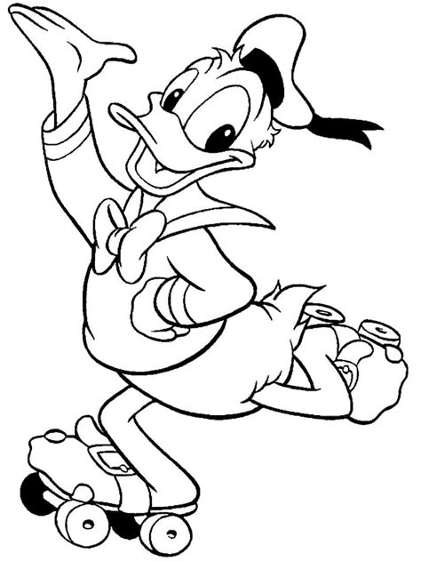 Coloriage Dessin Gratuit De Donald T L Charger Et Imprimer Gratuit