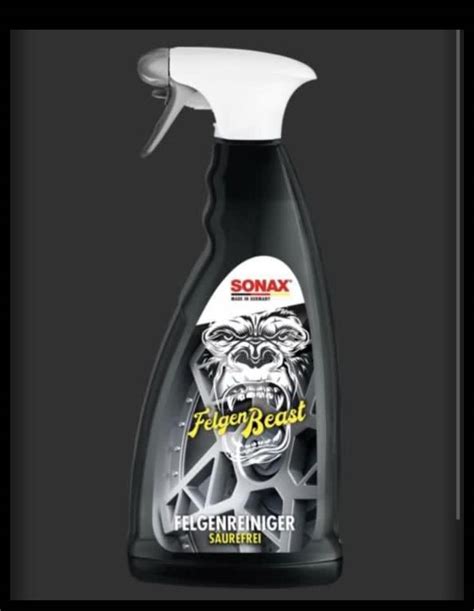 Sonax Beast Wheel Cleaner L Car Accessories Accessories On Carousell