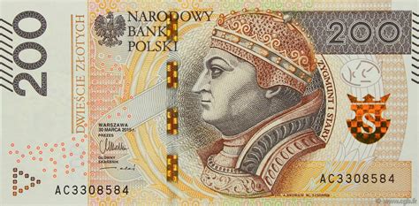 200 Zlotych POLOGNE 2015 P 189a B90 7114 Billets