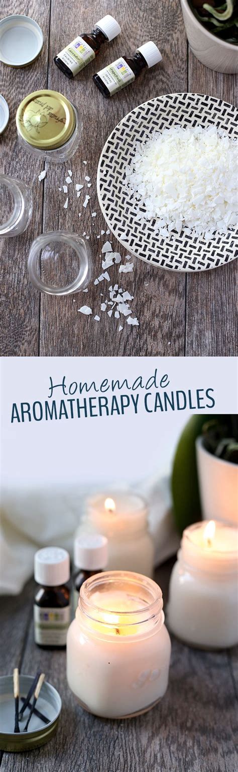 Who Doesnt Love Candles These Homemade Aromatherapy Candles Make The