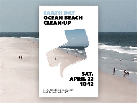 Beach Cleanup Poster by Dahlia Gallin Ramirez on Dribbble