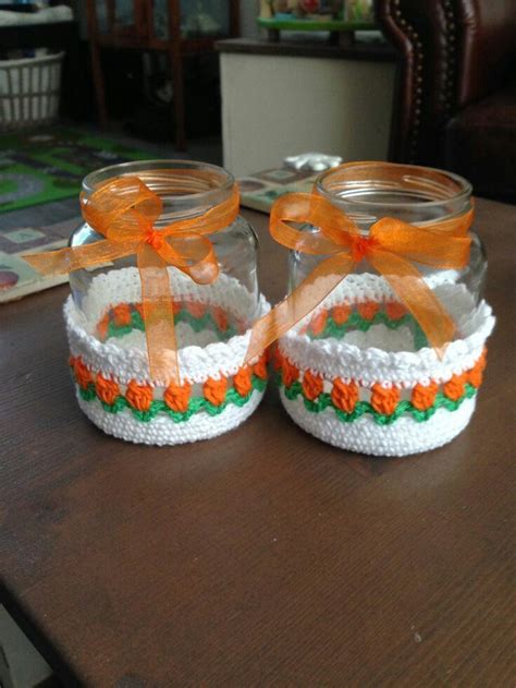 So Gorgeous And Beautiful Crochet Hand Knitted Jar Cover Designs And Patterns Crochet Jar