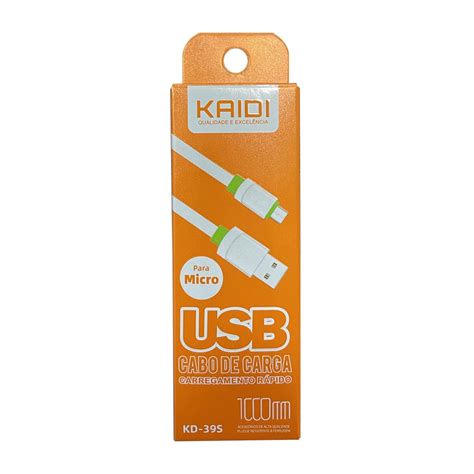 Cabo De Carga Micro Usb Kaidi Kd S