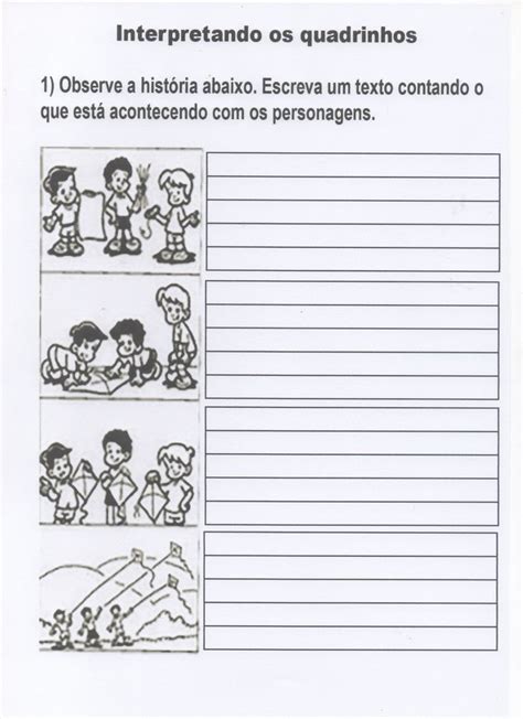 Produção De Texto Historia Em Quadrinhos - Produção de Texto História em Quadrinhos | Produção de texto em ...
