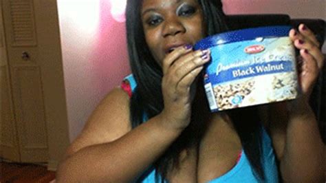 Premium Ice Cream Pig Out AleeyahMeow Ebony BBW Fetish Store