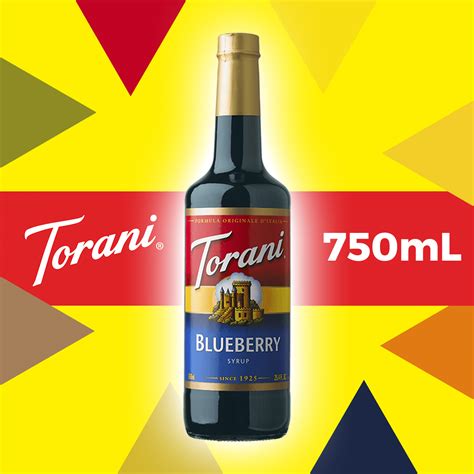 Torani Blueberry Syrup 750ml Glass Bottle Lazada Ph