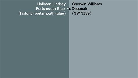 Hallman Lindsay Portsmouth Blue Historic Portsmouth Blue Vs Sherwin