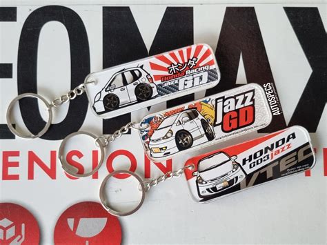 Honda Jazz GD - Artsticker Thailand Acrylic Keychain - 100% Original ...